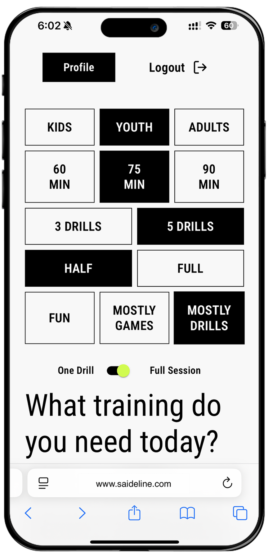 Mobile app 2